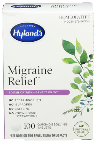 Migraine Pain Relief Tb - 100 TB (Case of 1)