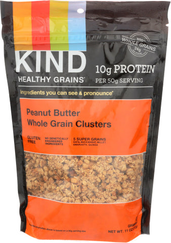 Clusters Pnut Btr Whlgrn Bag - 11OZ (case of 6)