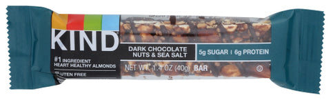 Bar Drk Choc Nts Sea Salt - 1.4OZ (case of 12)