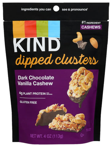 NUT CLUSTR DKCH VNLA CHSW - 4 OZ (Case of 8)