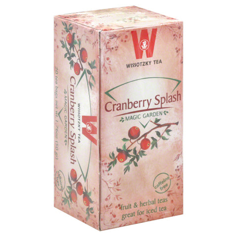 Tea Cranberry Splsh - 20 BG (Case of 6)