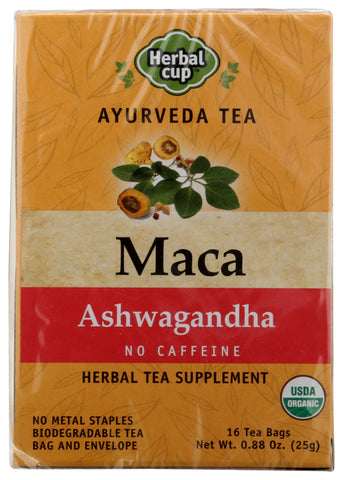 Tea Maca Ashwagandha - 16 BG (Case of 6)