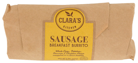 Wrap Brkfst Sausge Egg Ch - 8 OZ (Case of 12)