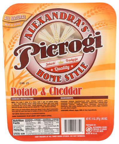 Pierogi Pto Chd Chs Alxr - 14 OZ (Case of 10)