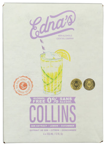 Na Mocktail Collins 4Pk - 48 FO (Case of 6)