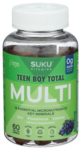 Teen Boy Multi Total - 60 PC (Case of 1)