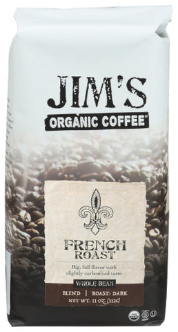 Coffee Bean French Rst Org - 11OZ (case of 6)