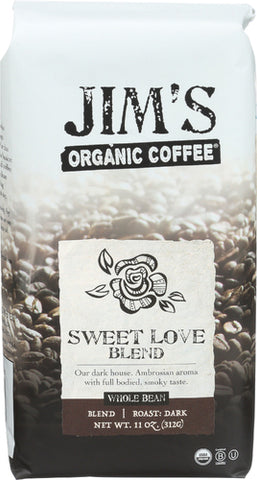 Coffee Bean Swt Love Org - 11OZ (case of 6)