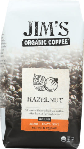 Coffee Hazelnut Ground - 12OZ (case of 6)