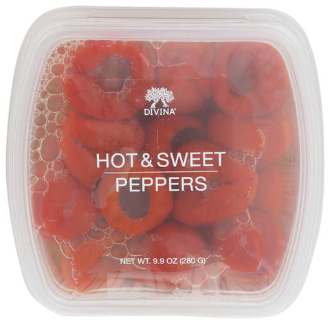 Peppers Hot And Sweet - 9.9 OZ (Case of 6)