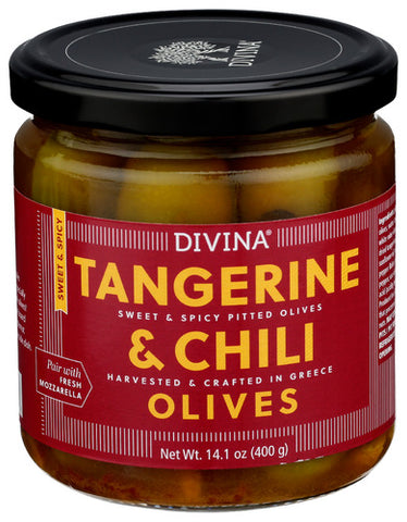 OLIVES TANGERINE N CHILI - 14.1 OZ (Case of 6)