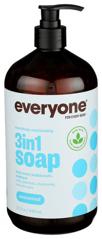 Soap Liq Everyone Unscntd - 32OZ (case of 3)