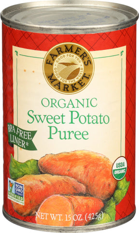 Potato Swt Puree Org - 15OZ (case of 12)