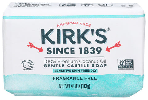 Soap Bar Frgfr Castile - 4OZ (case of 1)