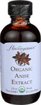 Extract Anise Org - 2 OZ (Case of 1)