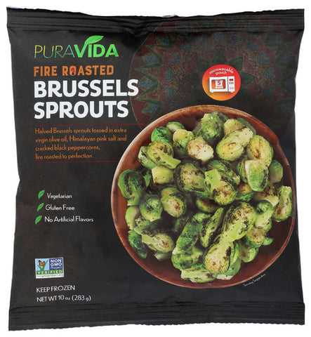 Brussel Sprouts Fire Rstd - 10 OZ (Case of 9)