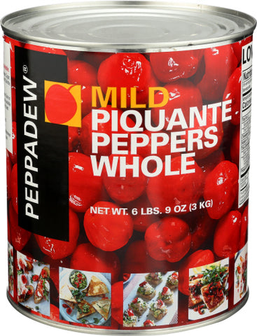 Pepper Whole Peppadew - 105 OZ (Case of 2)