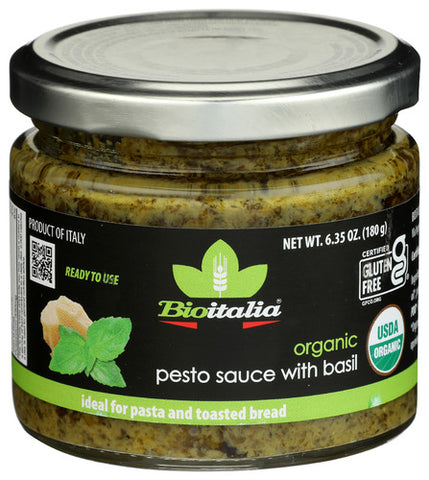 Sauce Pesto Basil Org - 6.35 OZ (Case of 6)