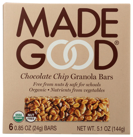 Bar Granola Choc Chip - 5.1OZ (case of 6)