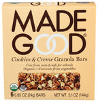 Bar Granola Cookie Creme - 5.1OZ (case of 6)