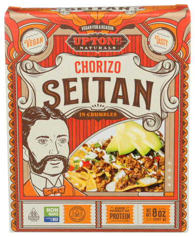 Seitan Chorizo - 8 OZ (Case of 6)