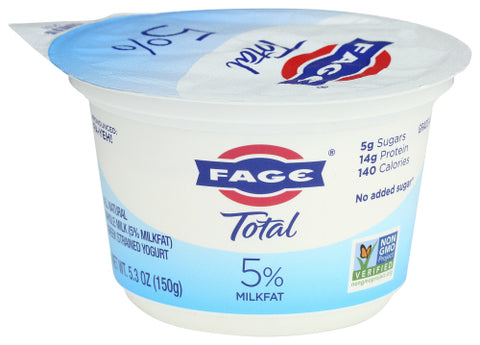 Yogurt Plain 5% Total - 5.3FO (case of 12)