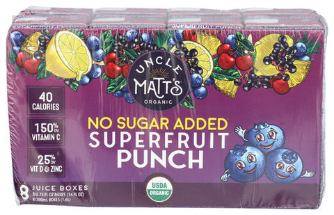 Juice Bx Spfrt Pnch 8Pk - 54 FO (Case of 4)