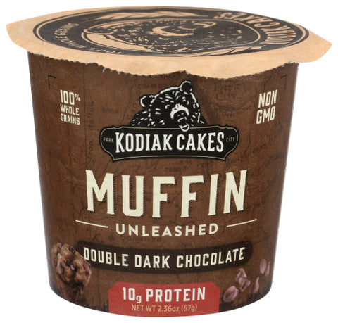 Muffin Cup Dble Dark Choc - 2.36 OZ (Case of 12)