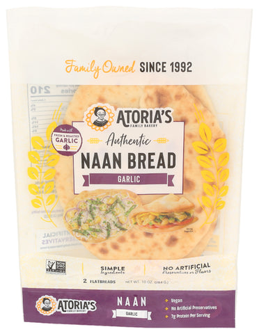 Naan Garlic - 10 OZ (Case of 8)