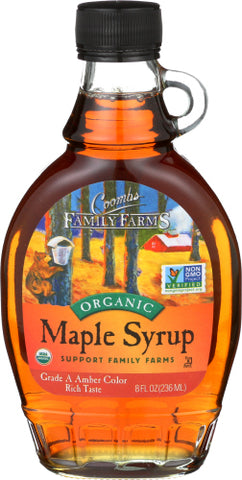 Syrup Maple Grd A Amb Org - 8OZ (case of 12)