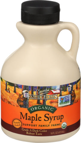 Maple Syrp Jug Grd A Org - 16 OZ (Case of 12)