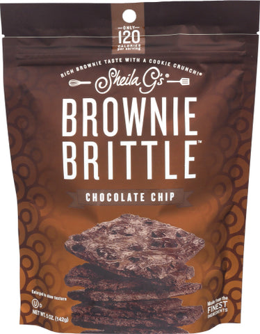 Brownie Brittle Choc Chip - 5 OZ (Case of 6)