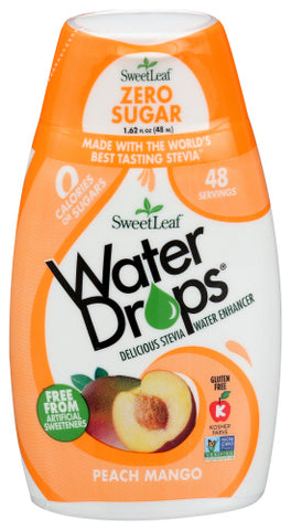 Water Drop Peach Mango - 1.62FO (case of 12)