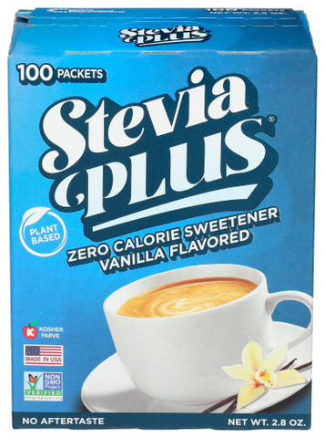 Swtner Vanilla Pkts 100Ct - 2.8 OZ (Case of 6)