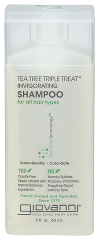 Shampoo Tea Treetravel - 2 OZ (Case of 3)