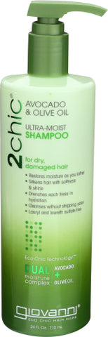 Shampoo Ultra Moist - 24 OZ (Case of 3)