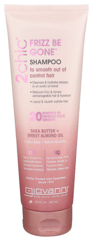 Shampoo Frizz Be Gone - 8.5 OZ (Case of 3)