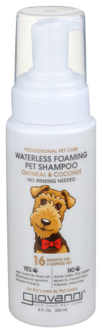 Pet Waterless Foam Shamp - 8 OZ (Case of 1)