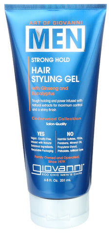 Men Hair Styling Gel - 6.8 OZ (Case of 1)