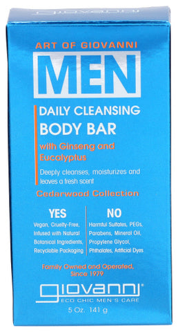 Men Cleansing Body Bar - 5 OZ (Case of 1)