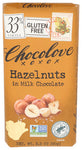 Choc Bar Mlk Hazlnt - 3.2OZ (case of 12)