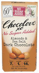 Bar Xo Dk Choc Almd Sslt - 3.2 OZ (case of 12)