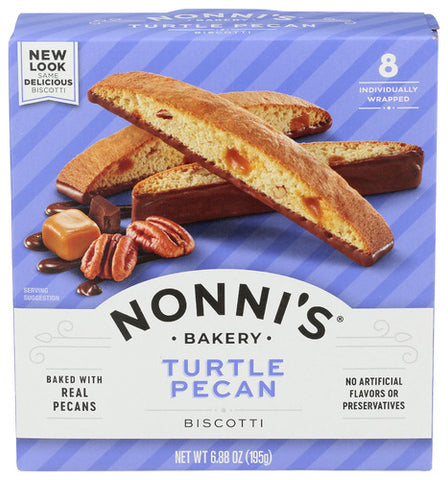 Biscotti Turtle Pcn - 6.88 OZ (Case of 6)