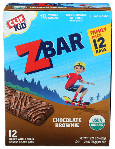 Zbar Choc Brownie 12Pc - 15.24 OZ (Case of 6)