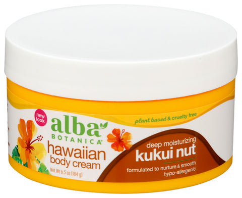 Body Cream Kukui Nut - 6.5 OZ (Case of 1)