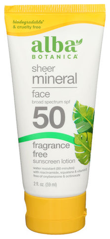 Sunscreen Face Ltn Spf50 - 2 FO (Case of 1)