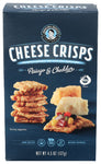 Cheese Crisp Asiago Chdr - 4.5 OZ (Case of 6)