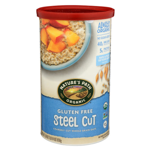 Oats Steel Cut Org - 30OZ (case of 6)