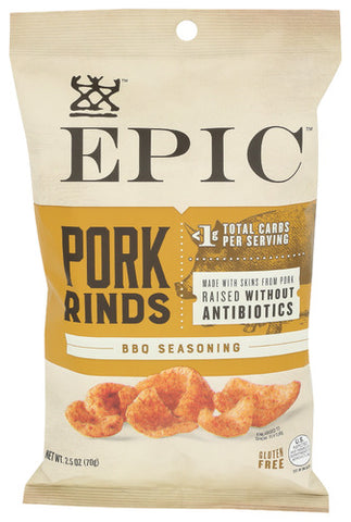 Pork Rinds Tx Bbq - 2.5OZ (case of 12)