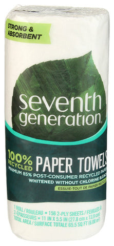 Towel Paper Wht 1Rl - 1EA (case of 24)